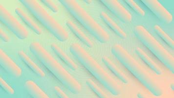 Abstract pastel background with 3d geometric vector