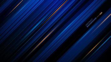 Abstract blue diagonal line striped background vector