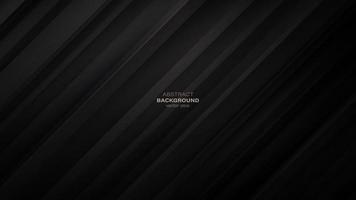 Abstract geometric black gradient on dark background vector