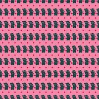 Seamless pattern for Christmas and New Year with decorative Christmas elements. Beautiful vector background for a  gift wrapping paper, scrapbooking, greeting cards, fabric.
