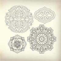 Line Art Set vector