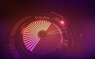 futuristic purple background vector