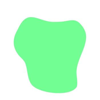 elemento de forma de gota vector