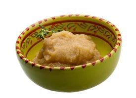 Cod roe in the bowl photo