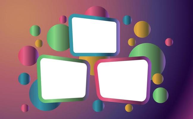 Abstract geometric colorful Background
