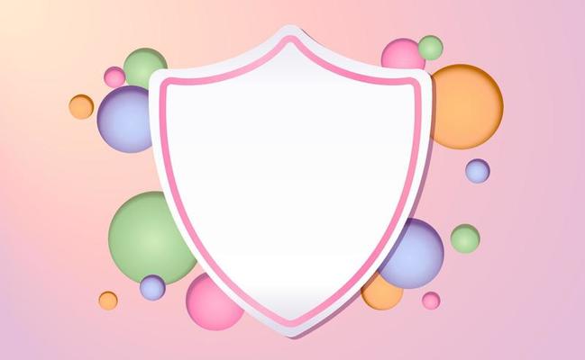 Abstract paste colorful Background