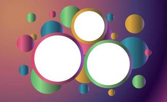 Abstract geometric colorful Background vector