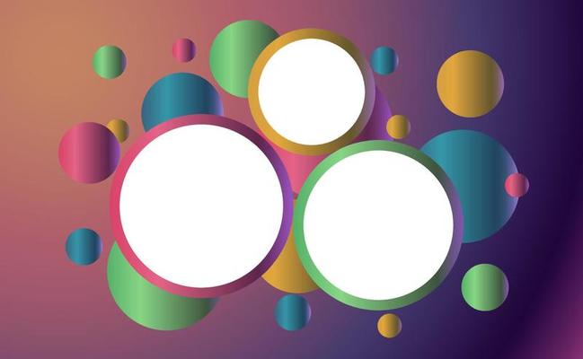 Abstract geometric colorful Background