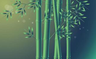 Abstract bamboo background vector