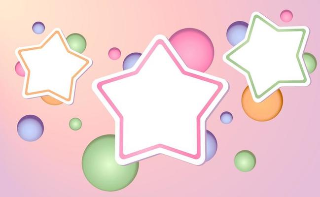 Abstract paste colorful Background