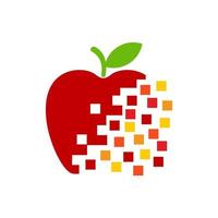 Pixel Logo Vector template