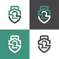 Security Shield Logo Vector Template