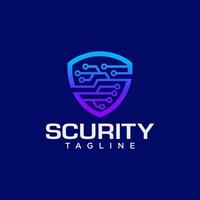 Security Shield Logo Vector Template