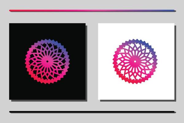 Abstract circle logo design