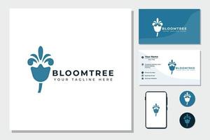 logo tree design inspiration vector