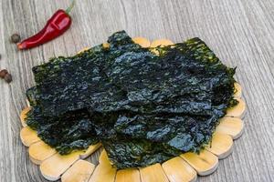 Nori seaweed sheets photo