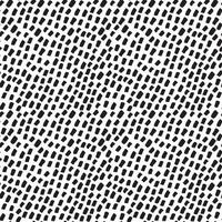 Vector seamless random small black elements pattern on white background. Irregular chaotic points. Simple modern decorative hand drawn print for design, textile, wrapping paper, scrapbooking.