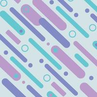 Modern multicolor background pattern design with composition of rounded, oval objects and dot lines. Vector illustration.