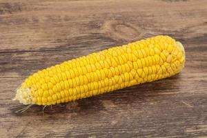 Sweet soft yellow natural corn photo