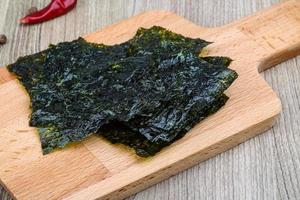 Nori seaweed sheets photo