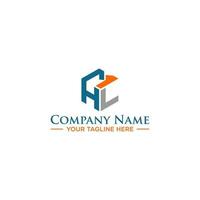 HML, MHL, or HLM Initial Logo Sign Design vector