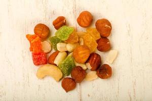 Nut and dry fruits photo