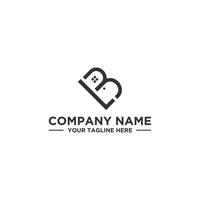 LB Home Properties Initial Logo Design vector