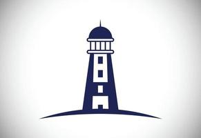 Modern professional lighthouse logo emblem. Harbor logo, Lighthouse Logo design vector
