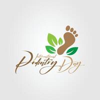 Vector illustration elements for International Podiatry Day.