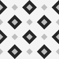 Minimal geometric black and white seamless pattern vector