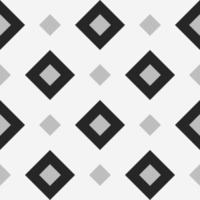 Minimal geometric black and white seamless pattern vector