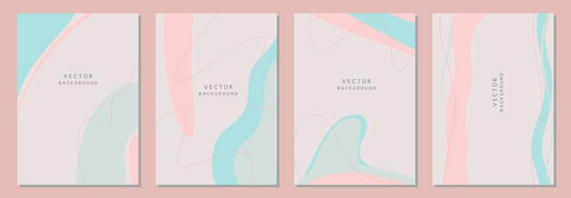 Modern abstract backgrounds.minimal trendy style. various shapes set up design templates good for background  card greeting wallpaper brochure flier invitation and other. vector illustration
