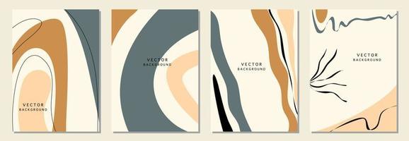 Modern abstract backgrounds.minimal trendy style. various shapes set up design templates good for background  card greeting wallpaper brochure flier invitation and other. vector illustration