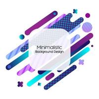 Memphis motion design. Geometric background Template for covers, flyers, banners, posters and placards, may be used for presentations and books. vector