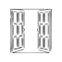 ventana de dibujo vectorial vector