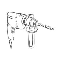 drill bit vector sketch