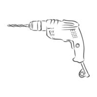 drill bit vector sketch