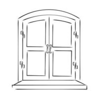 ventana de dibujo vectorial vector