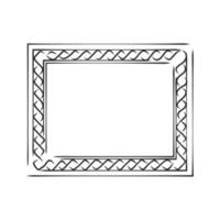 picture frame vector sketch