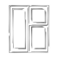 ventana de dibujo vectorial vector