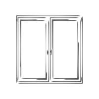 ventana de dibujo vectorial vector