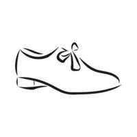 women's shoes vector sketch