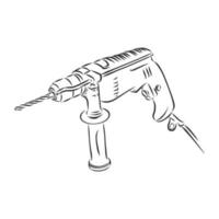 drill bit vector sketch