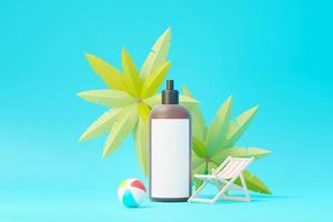 Presentación 3d de productos cosméticos para el cuidado de la piel en blanco o envases para maquetas. jabón de belleza y concepto de spa. loción aceite humedad para la salud de la piel. diseño premium y de lujo para la marca.