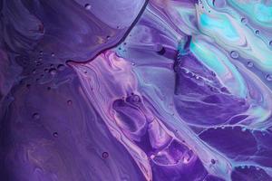 Abstract Acrylic pour Liquid marble surfaces Design. photo