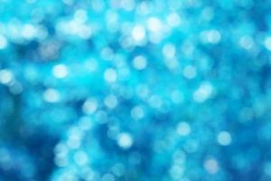 Abstract blurred blue bokeh background. photo