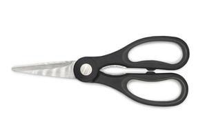 Scissors isolated on white background with clipping path,Scissors device for cutting paper. photo