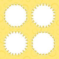Frame with Trophy for banner, poster, and greeting card vector