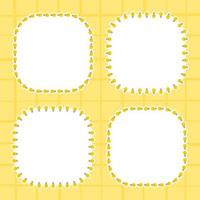 Frame with Bulb for banner, poster, and greeting card vector