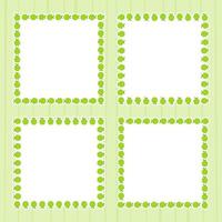 Frame with Apple for banner, poster, and greeting card vector